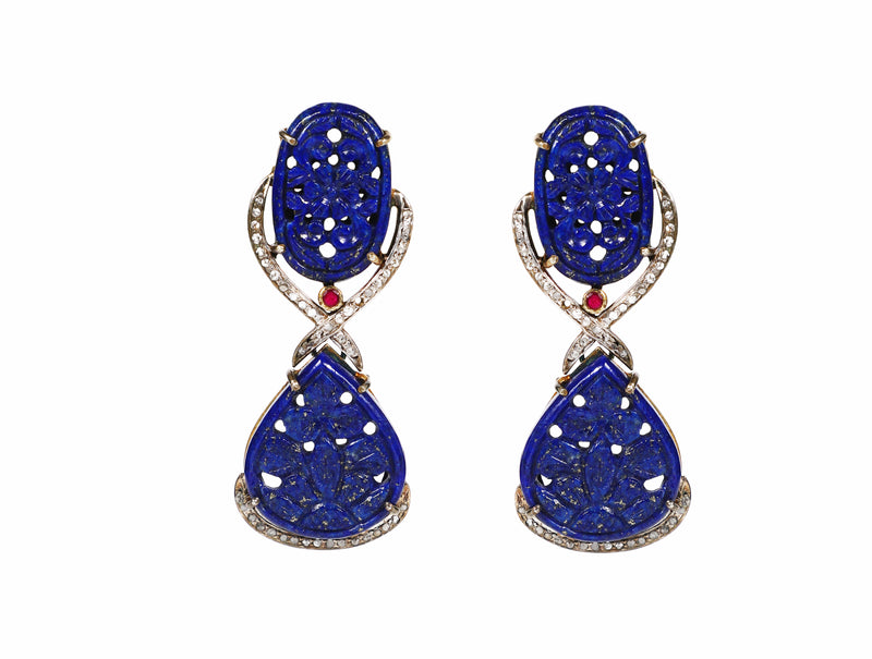 Ethereal Blue Earrings